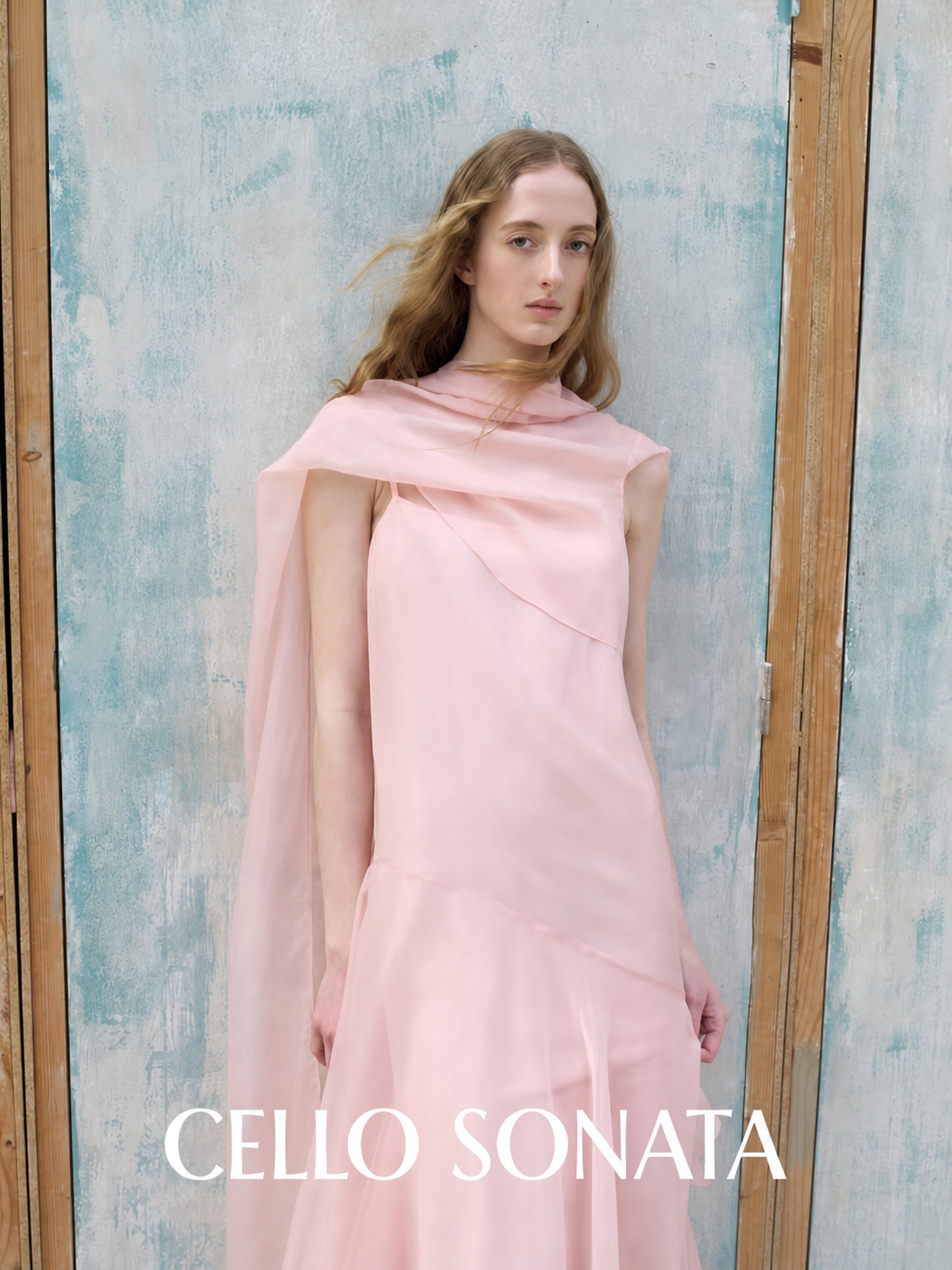 CELLO SONATA Spring Summer 2025 pink draped look