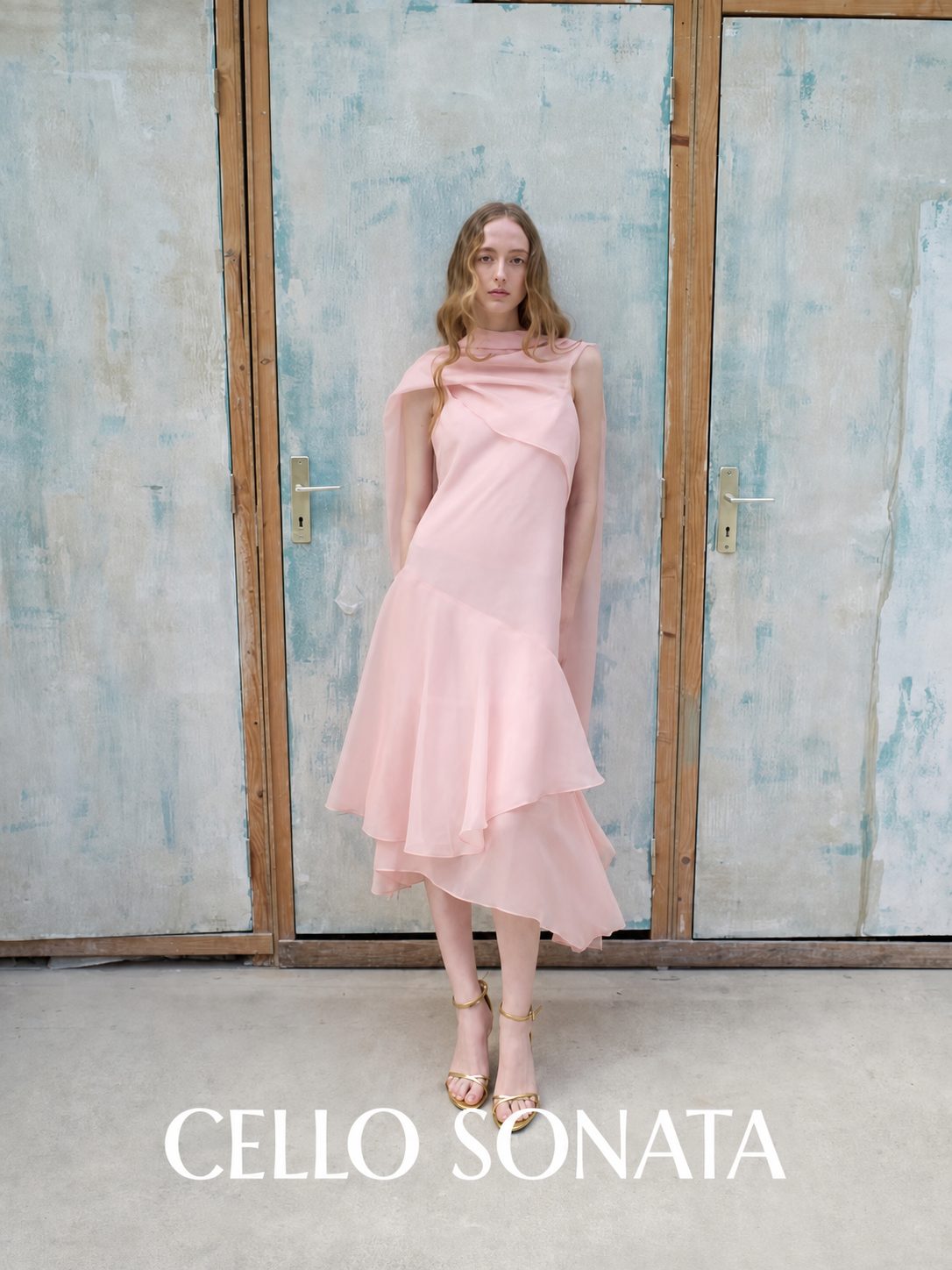 CELLO SONATA Spring Summer 2025 layered pink dress
